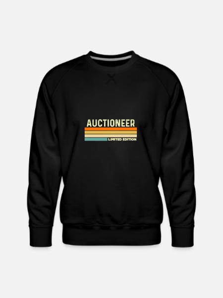 Auctioneer Limited edition - Men's Premium Sweatshirt - black