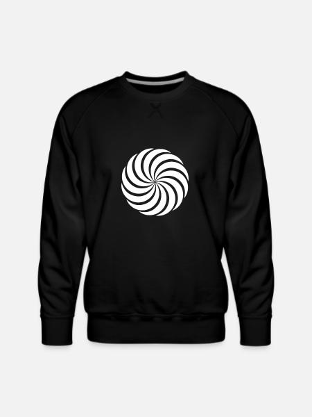 windy - Men's Premium Sweatshirt - black