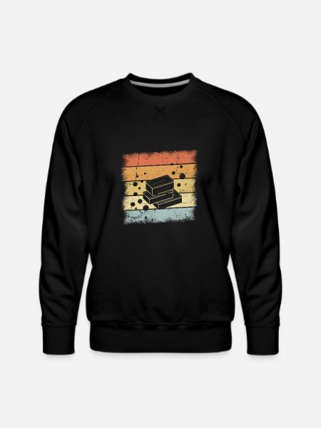 Making Soap - Men's Premium Sweatshirt - black