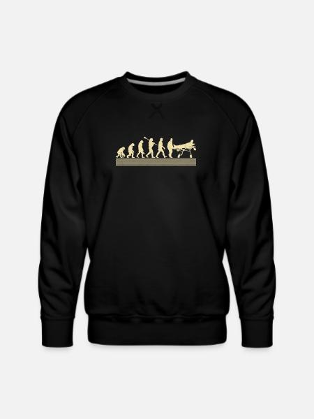 Paramedic Evolution - Men's Premium Sweatshirt - black