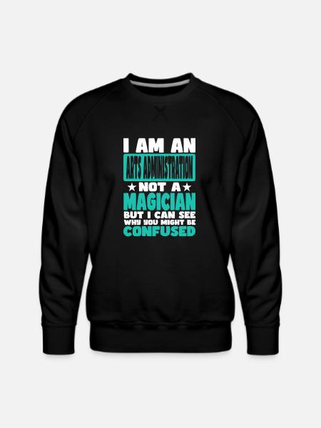 Arts AdminIstration - Men's Premium Sweatshirt - black
