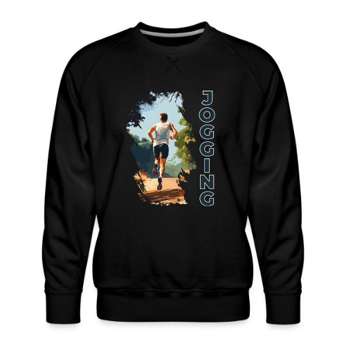 Jogging Vibes - Men's Premium Sweatshirt