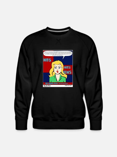 Way Out There - Men's Premium Sweatshirt - black