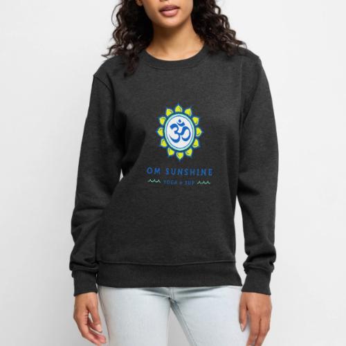 Om Sunshine Yoga transparent back original file - Men's Premium Sweatshirt