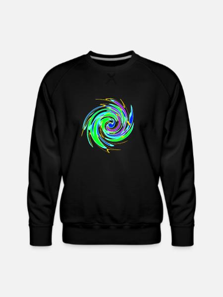 Where's the Purple? - Men's Premium Sweatshirt - black