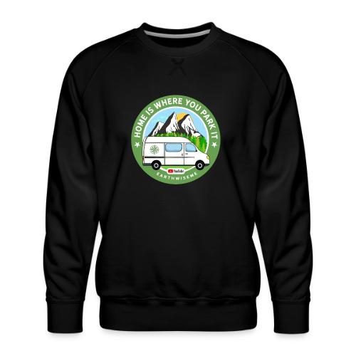 Van Home Travel / Home is where you park it / Van - Men's Premium Sweatshirt