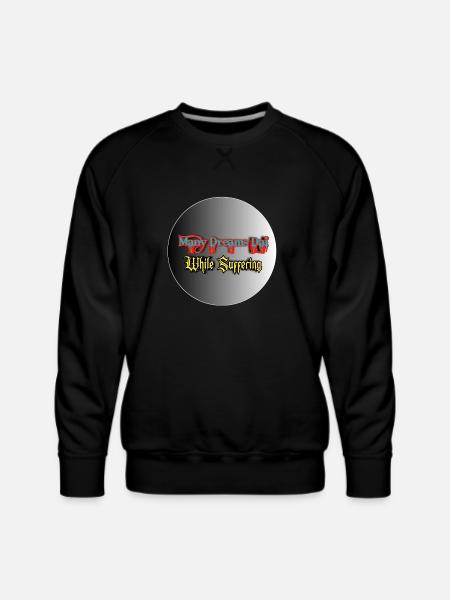 Motivation quotes - Men's Premium Sweatshirt - black
