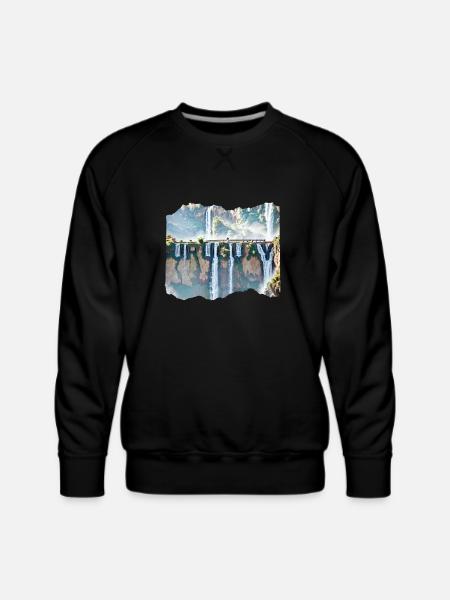 URUGUAY 24 24 - Men's Premium Sweatshirt - black
