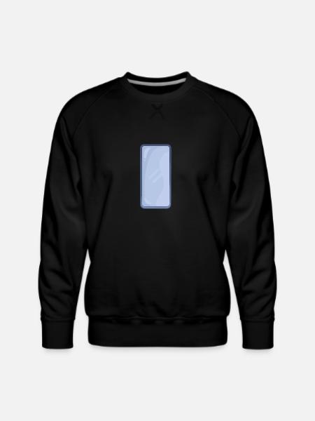 Phone - Men's Premium Sweatshirt - black