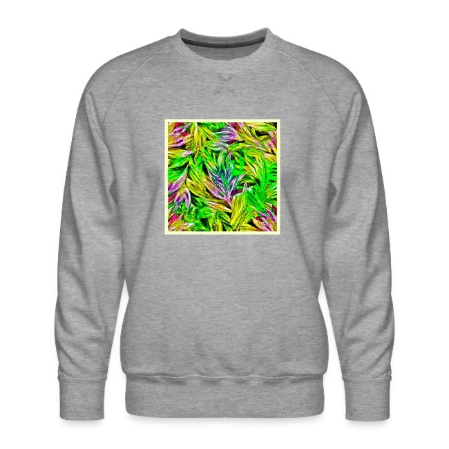 Vibrant Plant Strokes Design