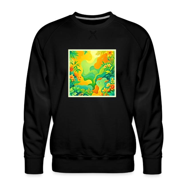 Tropical Foliage Abstract