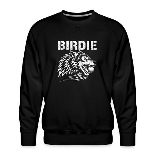 BIRDIE - Wolf Golf Gift Tee for Men - Men's Premium Sweatshirt