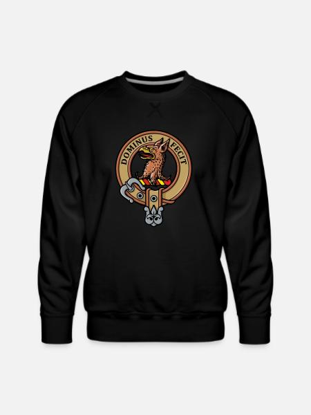 Clan Baird Crest - Men's Premium Sweatshirt - black