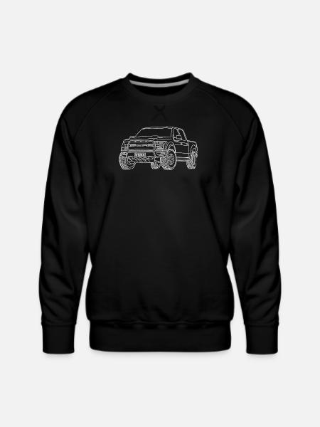 F150 Raptor - Men's Premium Sweatshirt - black