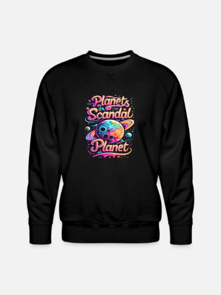 Scandal Planet - Men's Premium Sweatshirt - black
