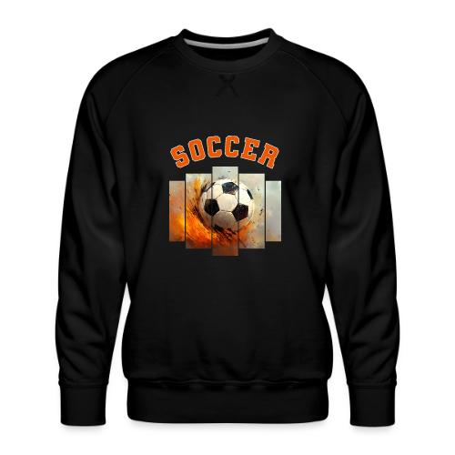 Soccer Iconic Touch - Men's Premium Sweatshirt