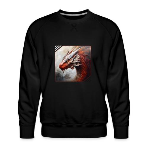 Mystic Dragon Realm - Men's Premium Sweatshirt