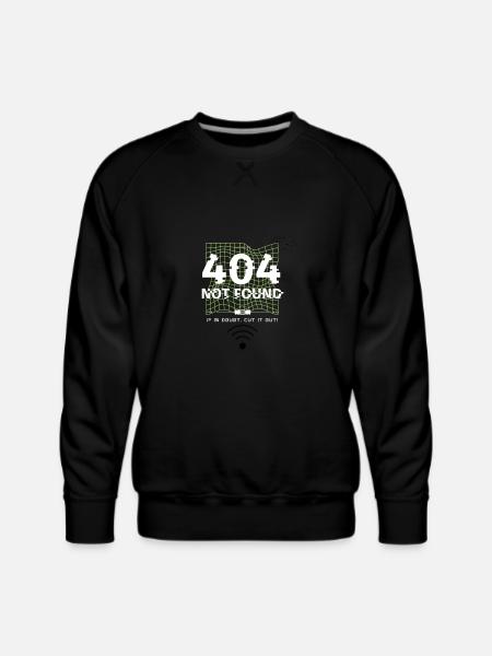 Page 404 - Men's Premium Sweatshirt - black