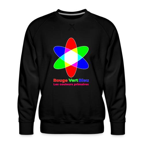 RGB Primary Colors - Men's Premium Sweatshirt