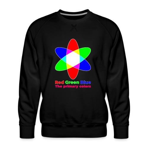 Primary colors: RGB Origins - Men's Premium Sweatshirt