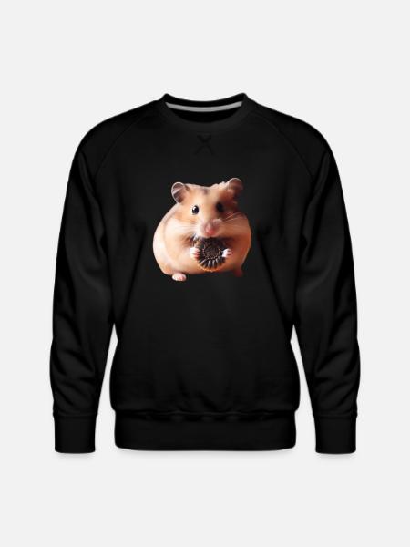 Seeds & Hamsters - Men's Premium Sweatshirt - black