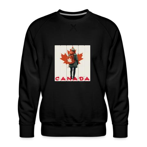 Canada: Proud Canadian Woman - Men's Premium Sweatshirt