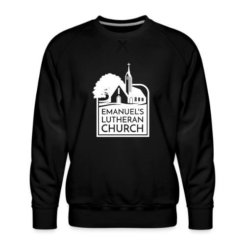 Single Vertical white2 - Men's Premium Sweatshirt