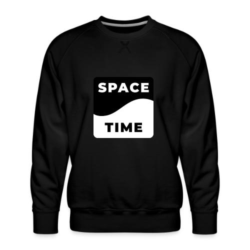 Space-time: Warped Reality - Men's Premium Sweatshirt