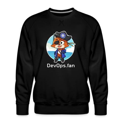 DevOps.fan Pirate Foxy zip hoodie - Men's Premium Sweatshirt