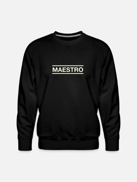 Maestro - Men's Premium Sweatshirt - black