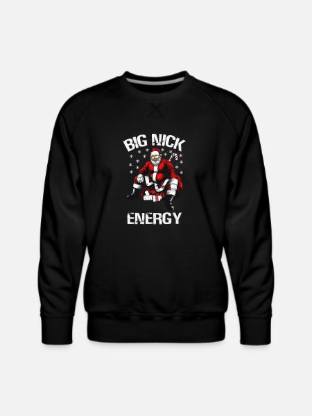 big nick - Men's Premium Sweatshirt - black