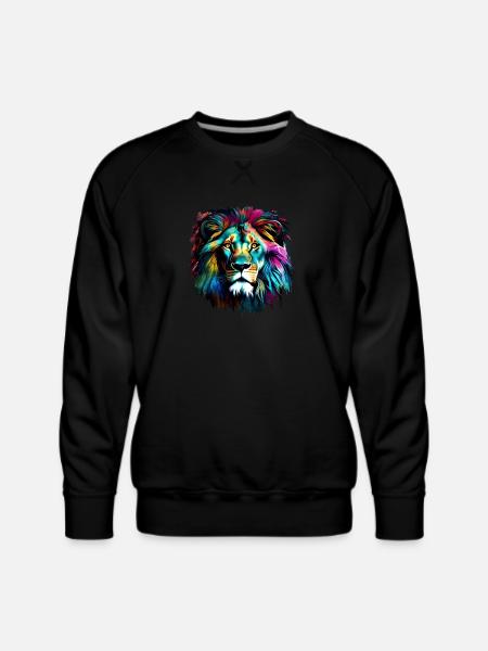 King of the Jungle - Men's Premium Sweatshirt - black
