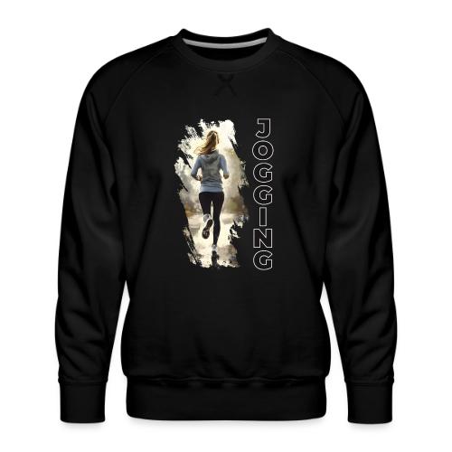 Jogging: Run into Motion - Men's Premium Sweatshirt