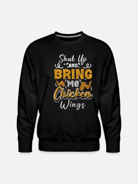 Meal Cravings Hotel - Men's Premium Sweatshirt - black