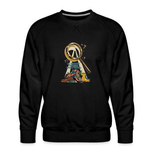 Lost Item Locator T Shirt, Professional Finder Mug - Men's Premium Sweatshirt