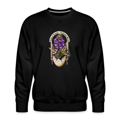 Spring Serenity Foxglove Tee, Easter Gift for wife - Men's Premium Sweatshirt