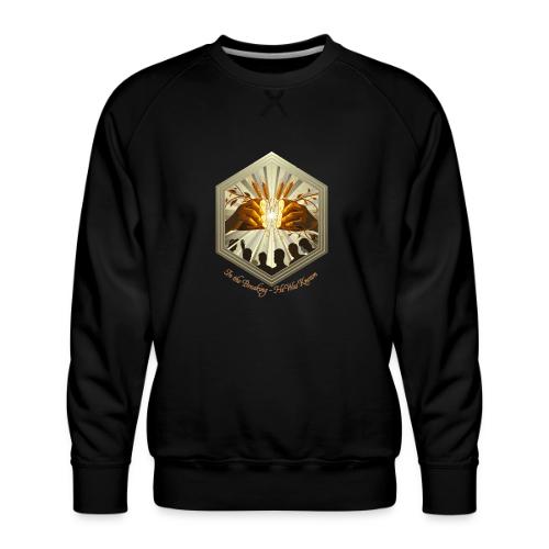 Easter Eternal Bread Breaking Tee,Recognition Gift - Men's Premium Sweatshirt