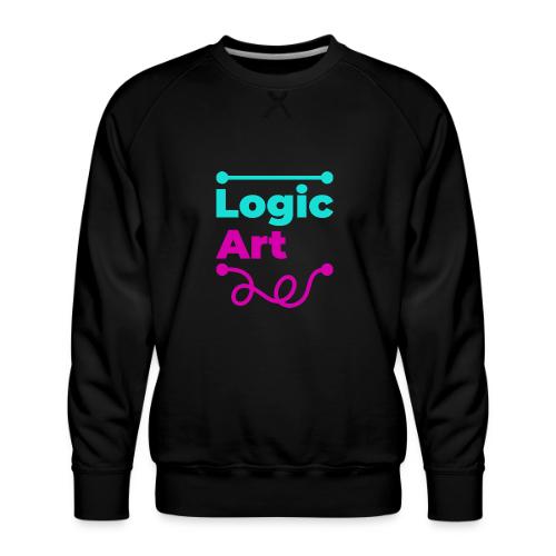 Art vs Logic - Men's Premium Sweatshirt