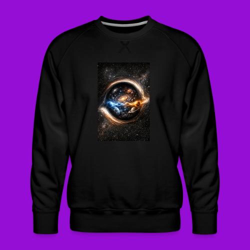 EntangledPhotonsWormhole - Men's Premium Sweatshirt