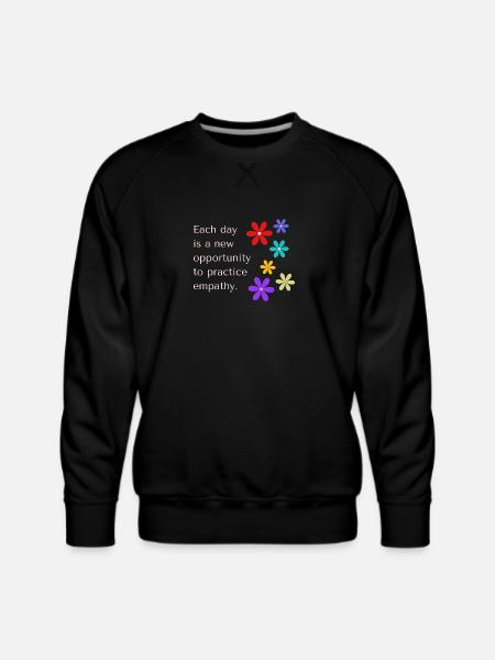 Empathy - Men's Premium Sweatshirt - black