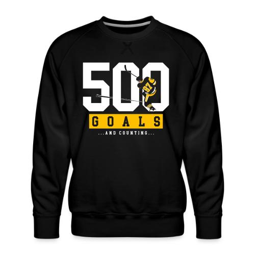 500 Goals and Counting - Men's Premium Sweatshirt