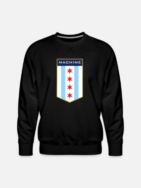 Chicago Machine 1 1 - Men's Premium Sweatshirt - black