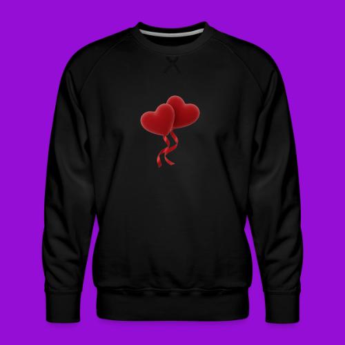 Two hearts together - Men's Premium Sweatshirt