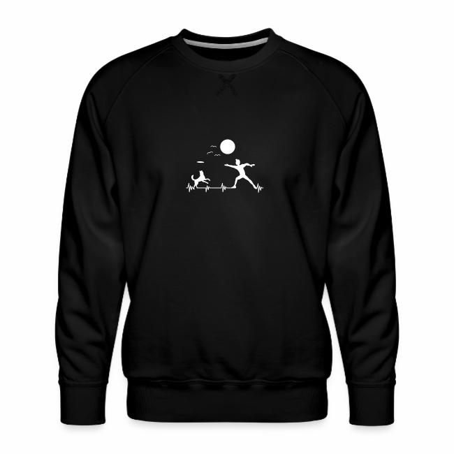 Heartbeat Dog Frequency Frisbee Shirt Gift Idea