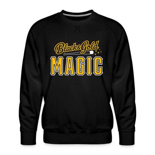 Black & Gold Magic - Men's Premium Sweatshirt