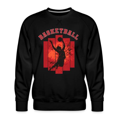 Basketball Mode On - Men's Premium Sweatshirt