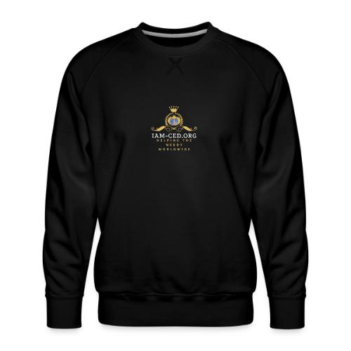 IAM-CED.ORG CROWN - Men's Premium Sweatshirt