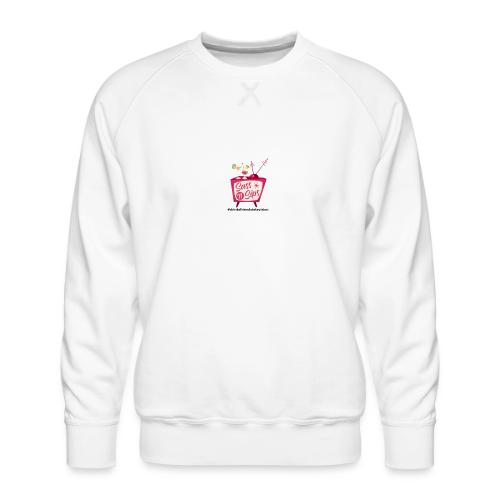 sassnsips com drinksfriendstelevision - Men's Premium Sweatshirt