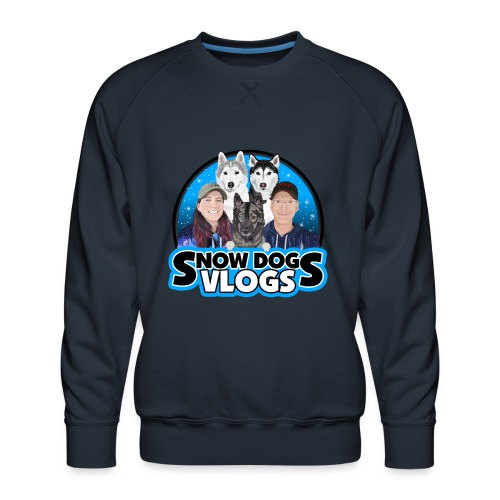 Snow Dogs Vlogs Family Logo - Men's Premium Sweatshirt