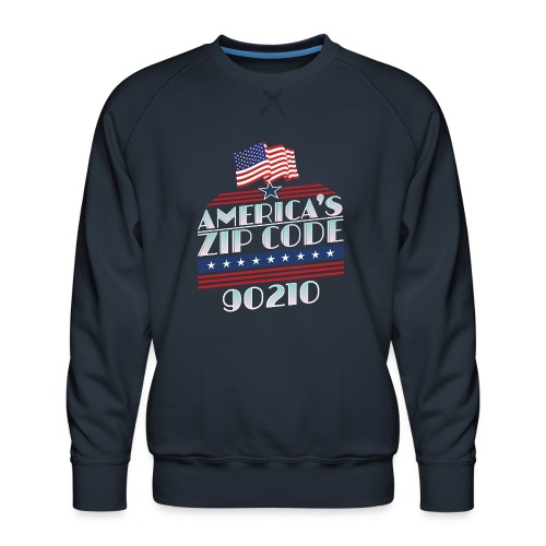 90210 Americas ZipCode Merchandise - Men's Premium Sweatshirt